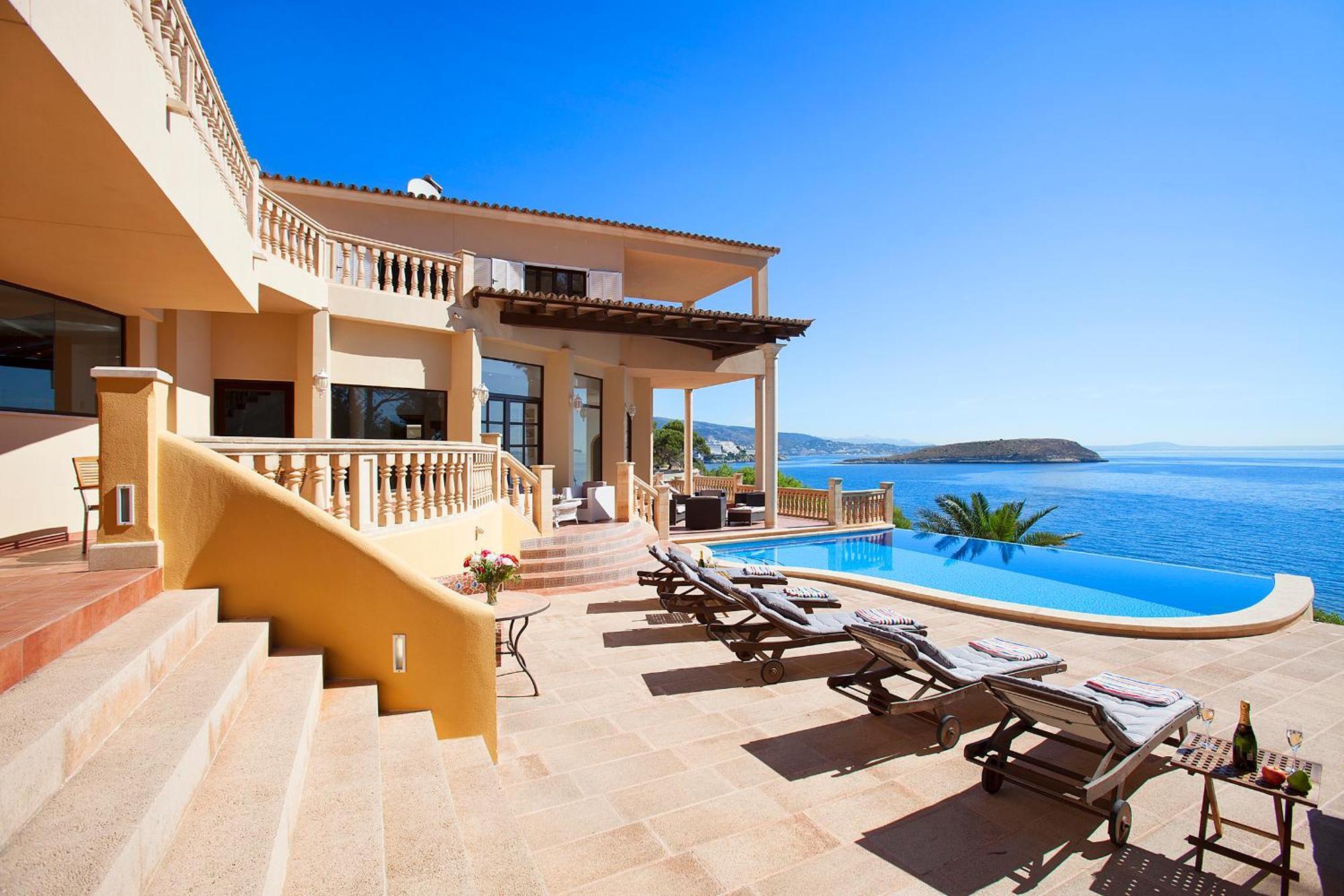 Villa Juan Carlos Cala Vinas  Eksteriør billede
